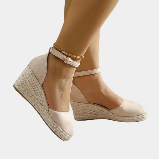 Sandales décontractées avec sangle cheville réglable pour femme - PanierRoyale