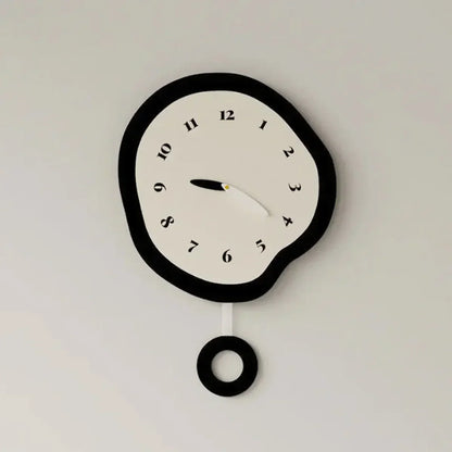 Horloge Murale Moderne Silencieuse Design Élégant
