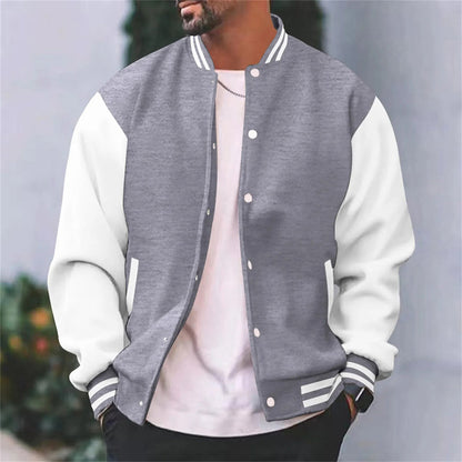 Blouson Marine Élégant à Manches Longues pour Femme