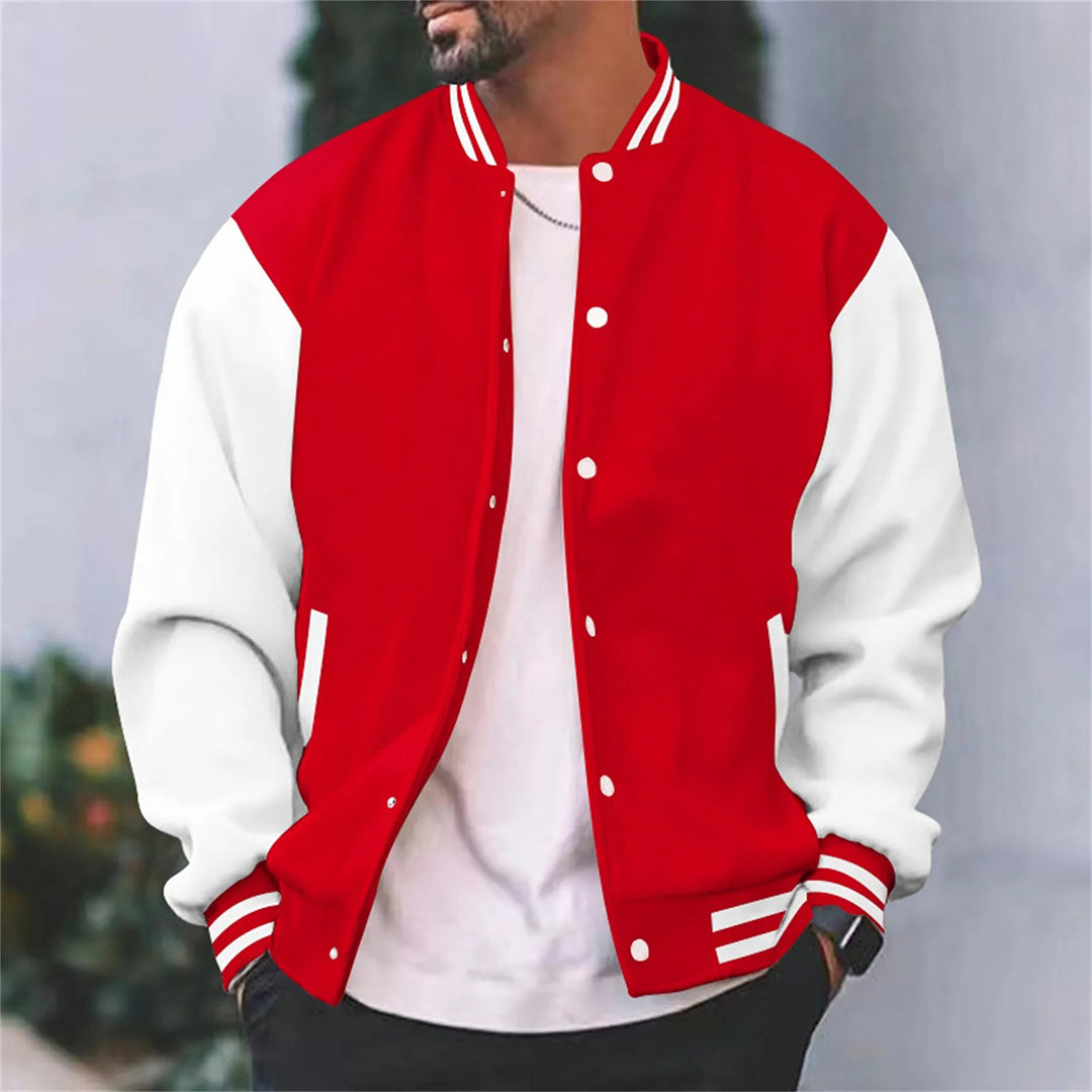 Blouson Marine Élégant à Manches Longues pour Femme