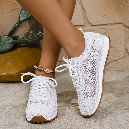 AeraSway™ – Basket Femme Été Légère, Respirante & Confortable à Lacets