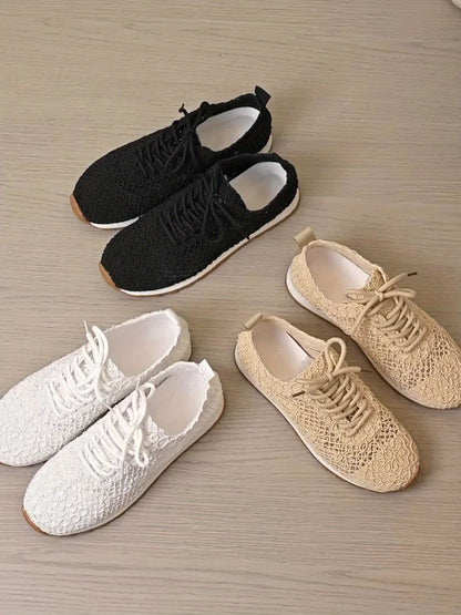AeraSway™ – Basket Femme Été Légère, Respirante & Confortable à Lacets