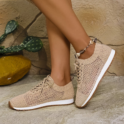 AeraSway™ – Basket Femme Été Légère, Respirante & Confortable à Lacets