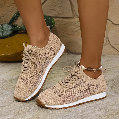 Basket Femme Été Légère et Confortable à Lacets - PanierRoyale
