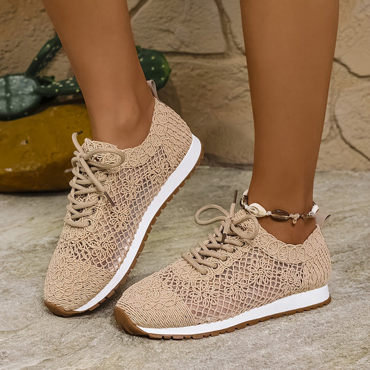 Basket Femme Été Légère et Confortable à Lacets - PanierRoyale