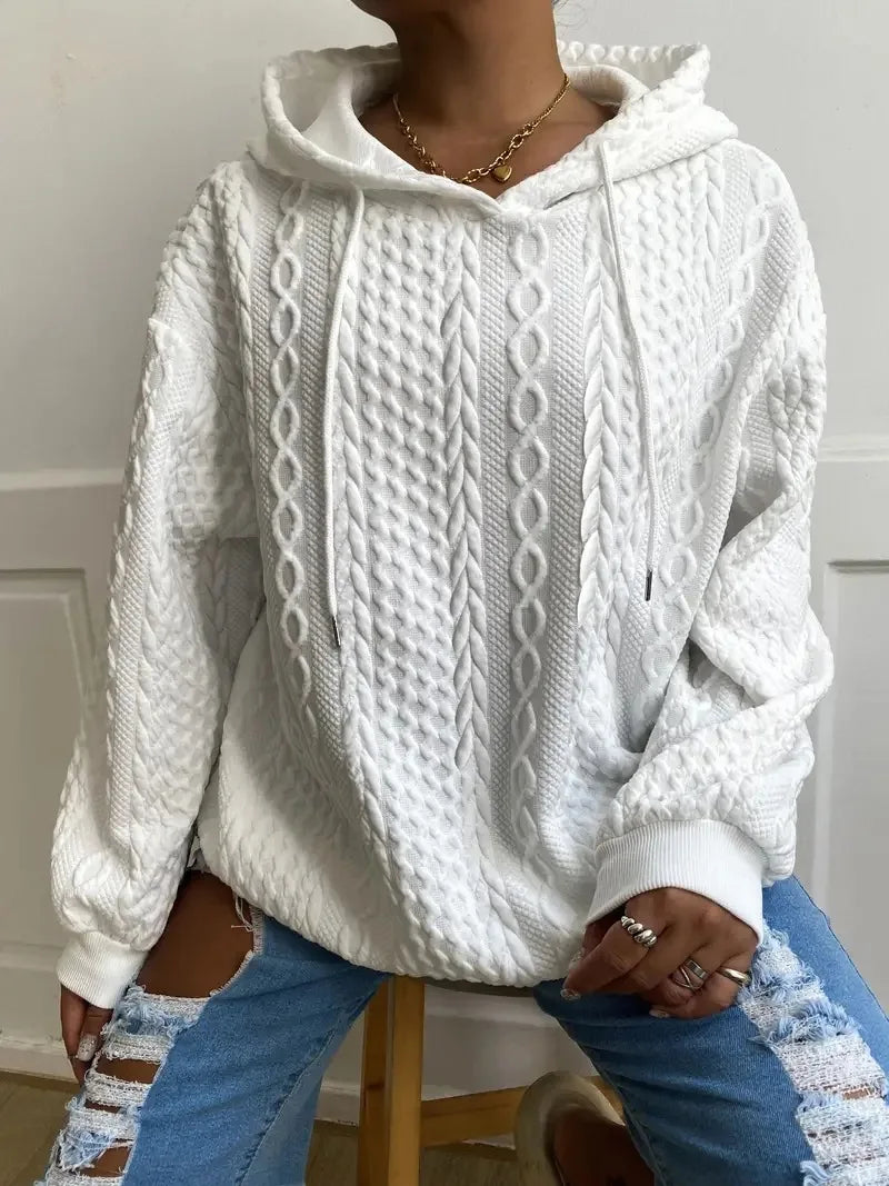 Sweat à Capuche Féminin Hiver Doux
