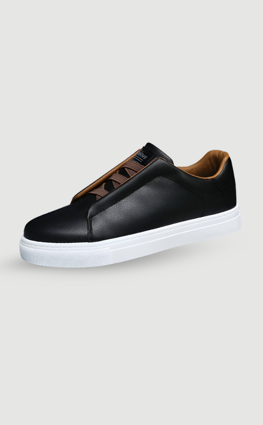 Baskets Homme Blanc Cuir de Qualité - BerlinGlamour