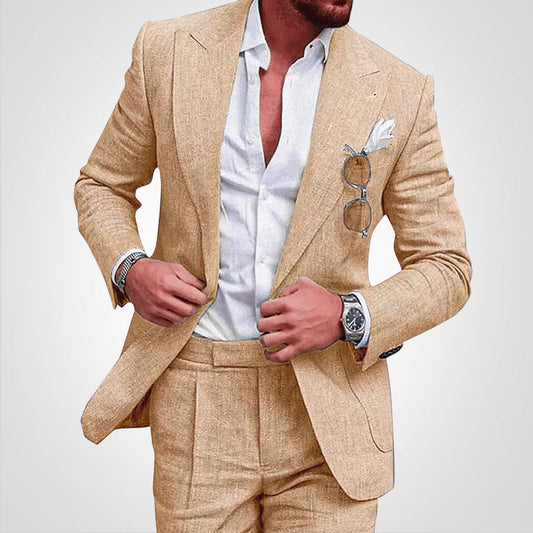 Costume Homme Slim Fit Élégant Noir - PanierRoyale