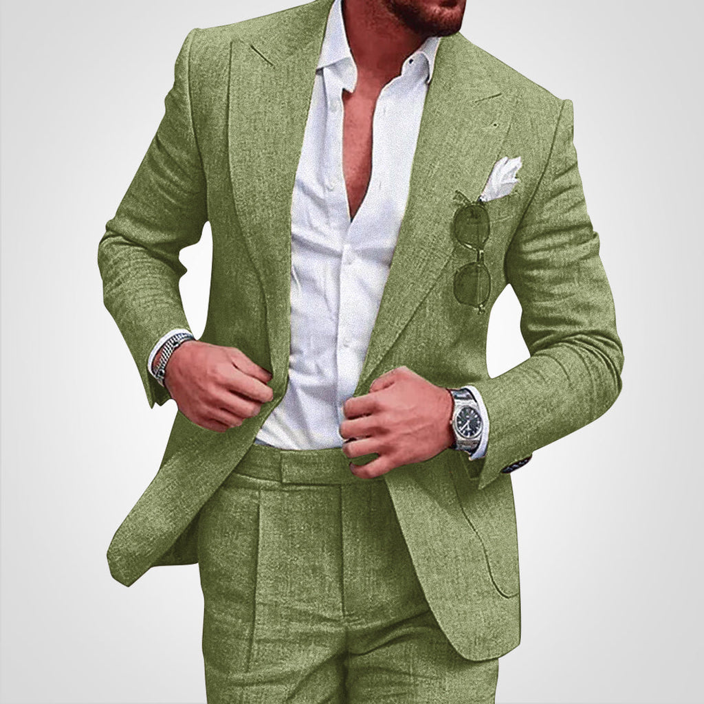 Costume Homme Slim Fit Élégant Noir