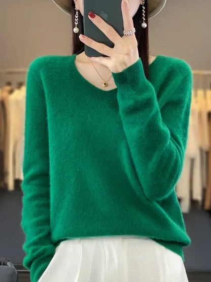 Pull Femme Tricot Doux Manches Longues Chic et Confortable - PanierRoyale