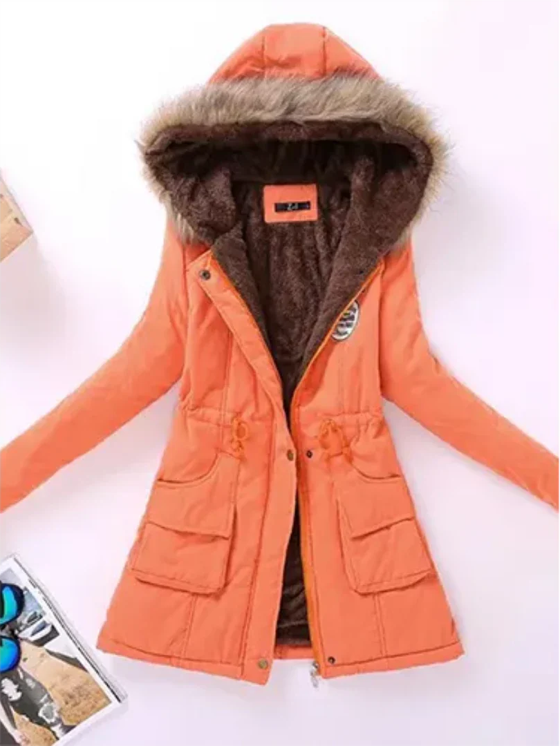 Veste Femme Hiver Doublée et Chaude en Laine - PanierRoyale