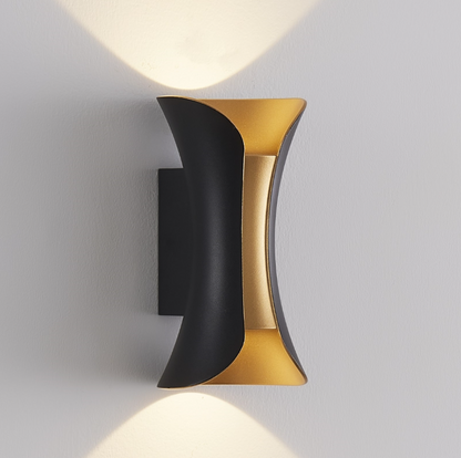 Alurex™ – Applique Murale Extérieure Élégante en Aluminium LED 6W/12W