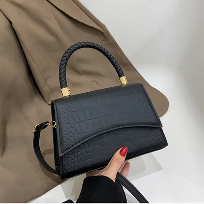 Sac à Main Élégant et Étole en Soie pour Femmes - PanierRoyale