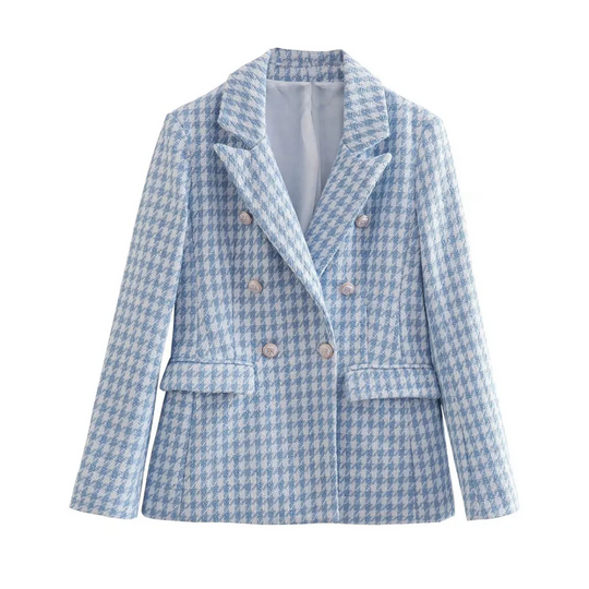 Veste Blazer Femme Élégante avec Short de Costume