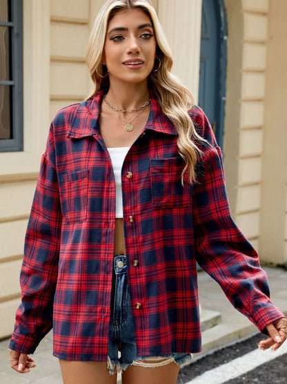 Chemise Femme à Carreaux Classique et Chic