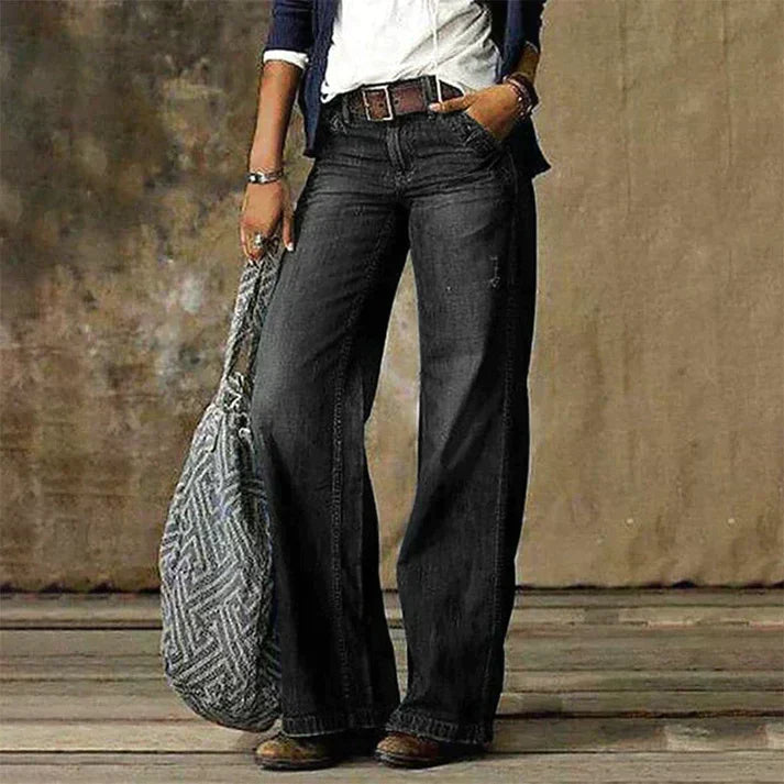 Pantalon Femme Taille Haute Élégant pour Femmes