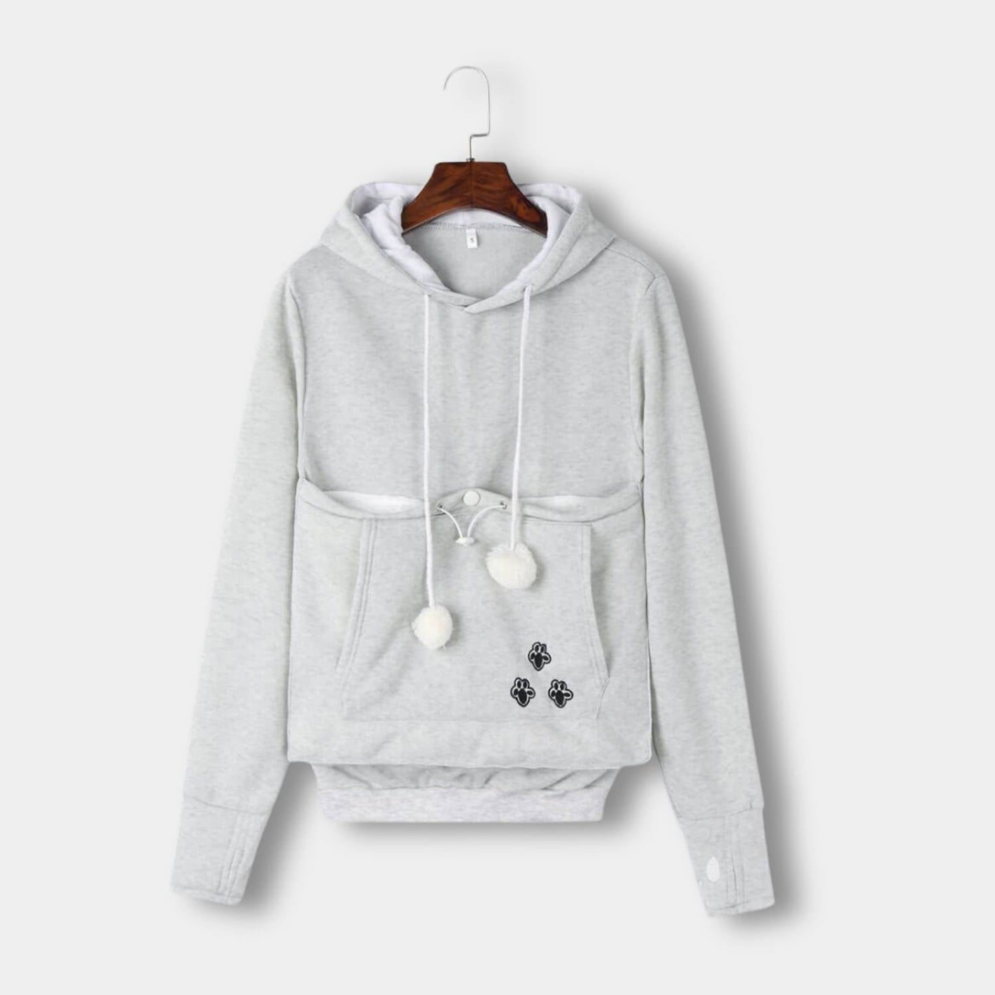 Pull en polaire doux avec poche pour homme ou femme