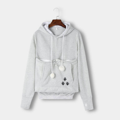 Pull en polaire doux avec poche pour homme ou femme