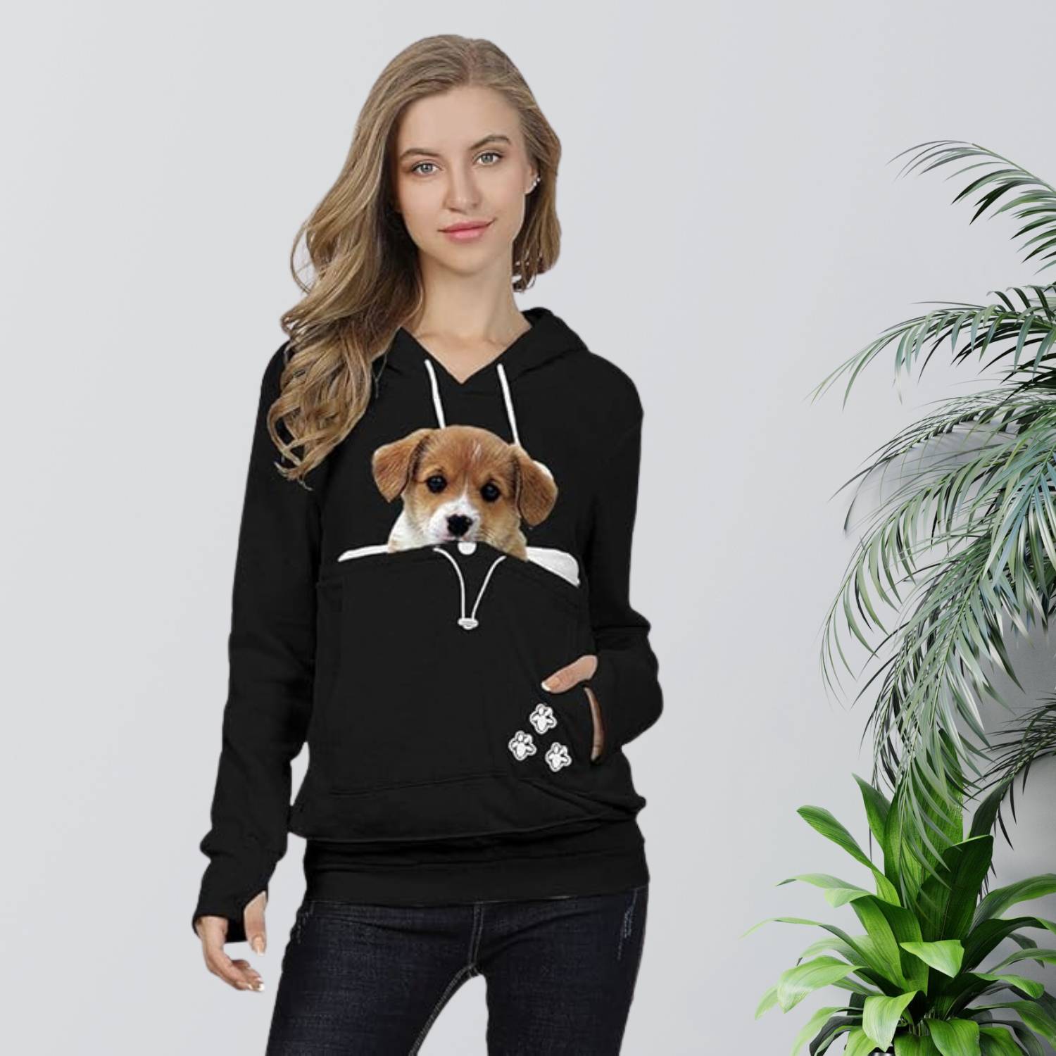 Pull en polaire doux avec poche pour homme ou femme - PanierRoyale
