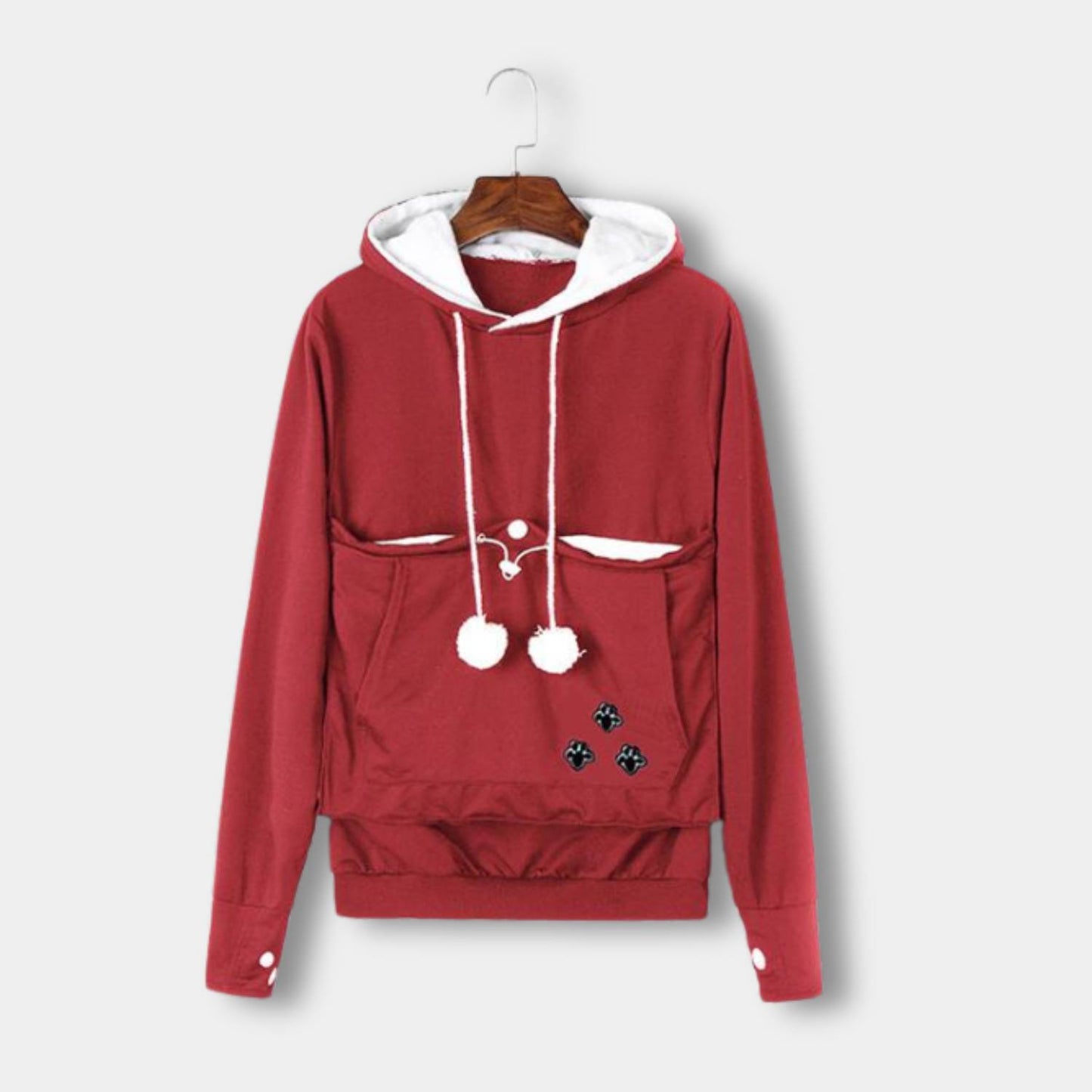 Pull en polaire doux avec poche pour homme ou femme