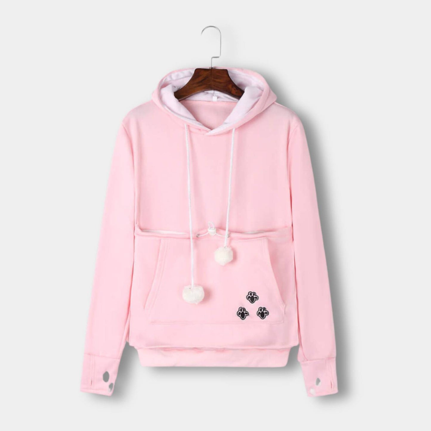 Pull en polaire doux avec poche pour homme ou femme