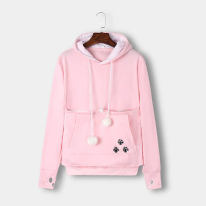 Pull en polaire doux avec poche pour homme ou femme