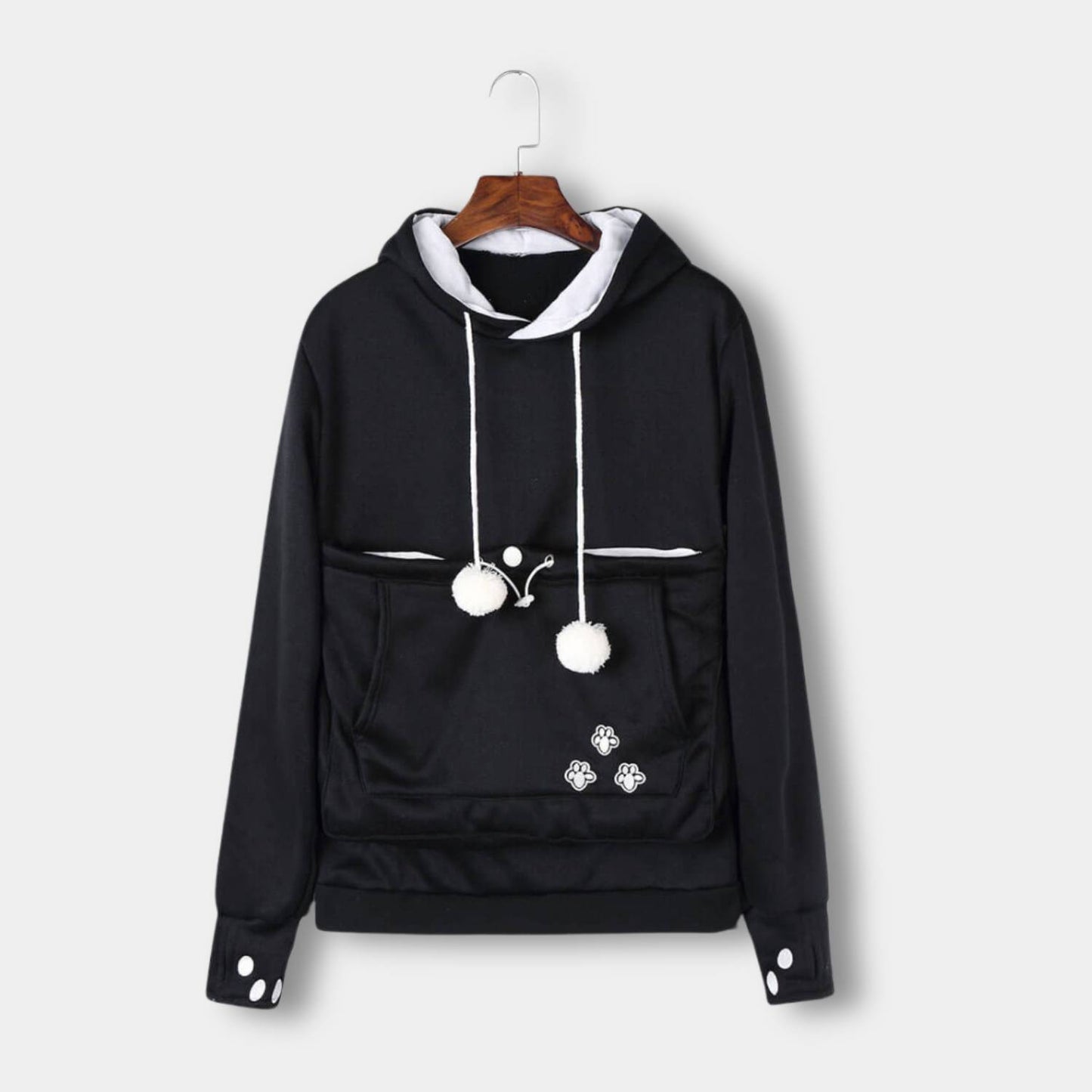 Pull en polaire doux avec poche pour homme ou femme