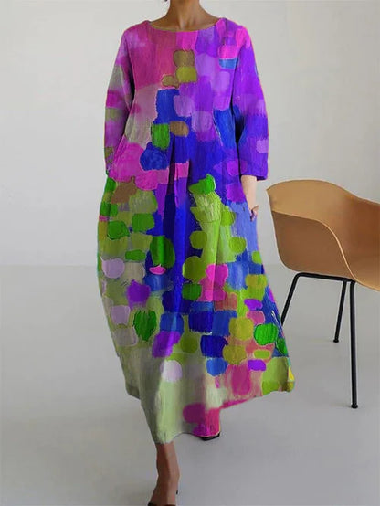 Robe Été Florale Grande Taille pour Femme - BerlinGlamour