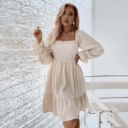 Sibylle™ – Robe Femme Longue Élégante à Volants Légère pour Festivals-2