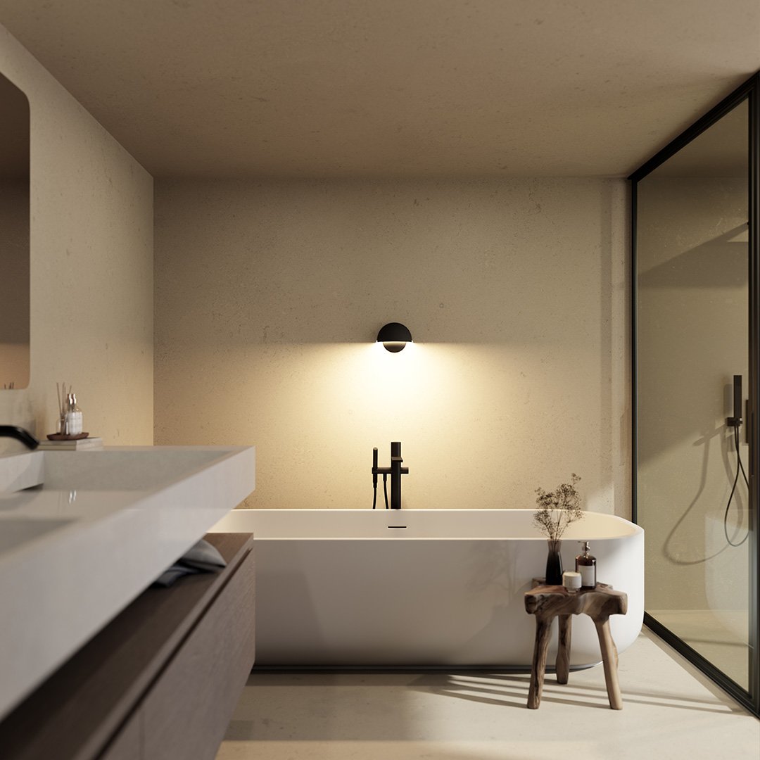 AquaCast™ – applique murale LED IP65 lumière chaude 710 lm
