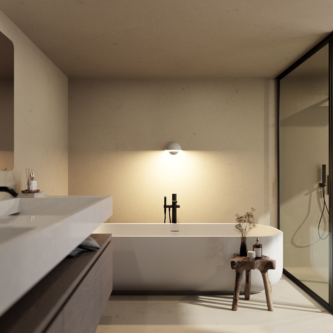 AquaCast™ – applique murale LED IP65 lumière chaude 710 lm