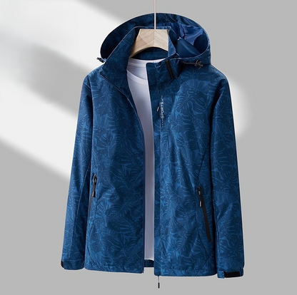 AquaShield™ – Veste Imperméable Homme Coupe-Vent Élégante