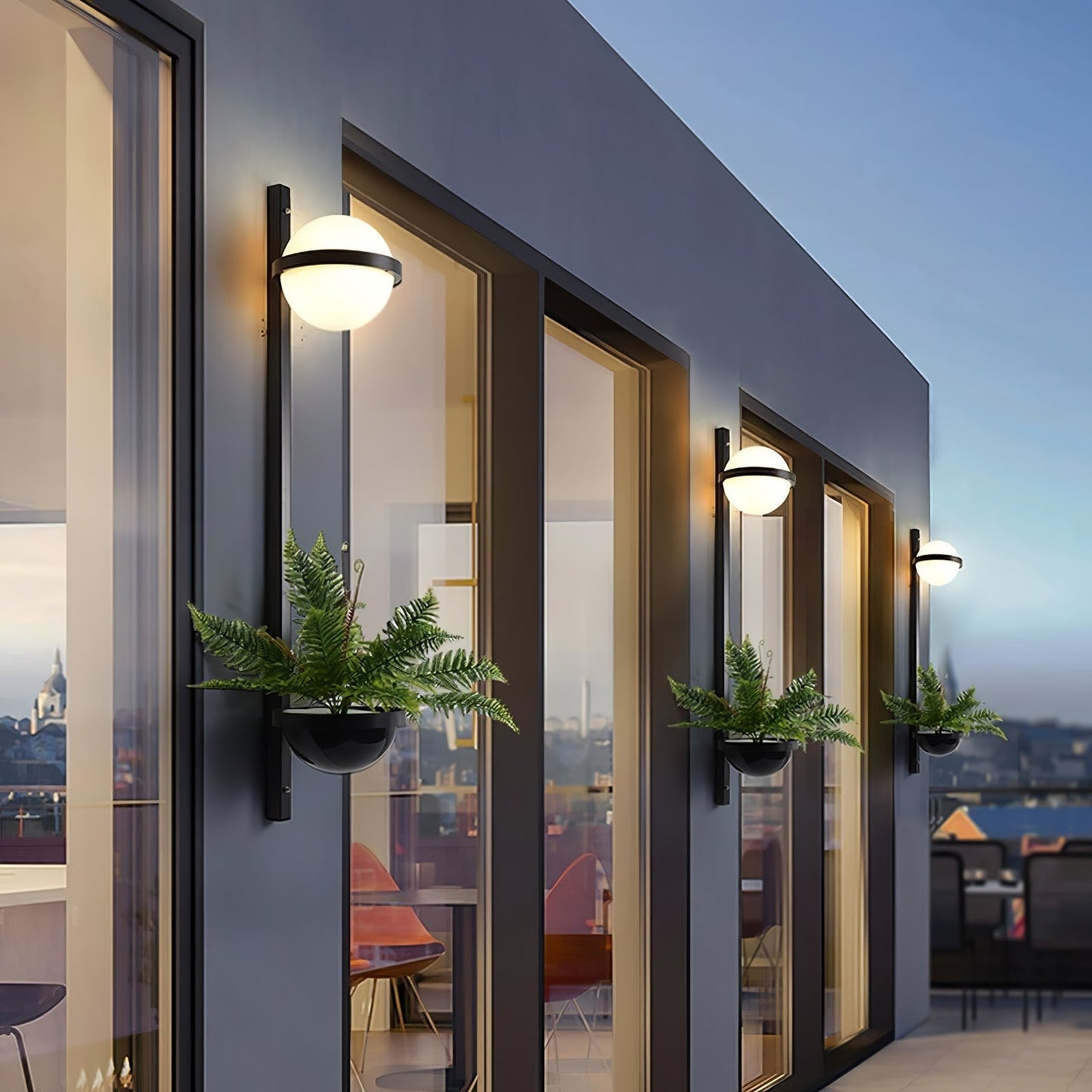 ArcLume™ – applique murale exterieur IP65 LED intégrée