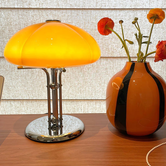Arcalume™ – lampe de table style Bauhaus lumière douce en verre