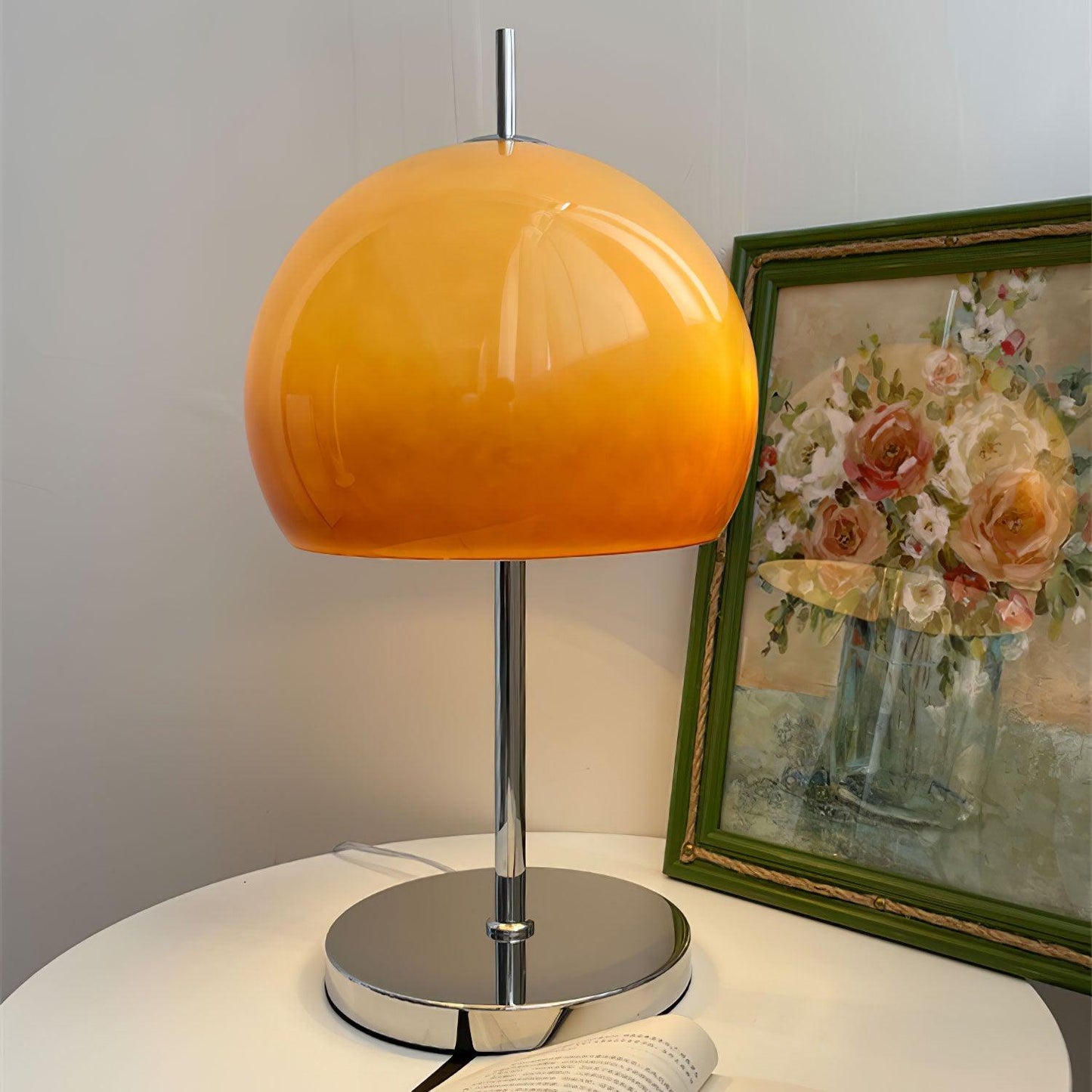 Arcalume™ – lampe de table style Bauhaus lumière douce en verre