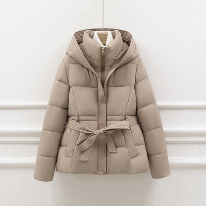 Arctavia™ – Manteau d’Hiver Femme Longue Matelassée avec Ceinture Élégante