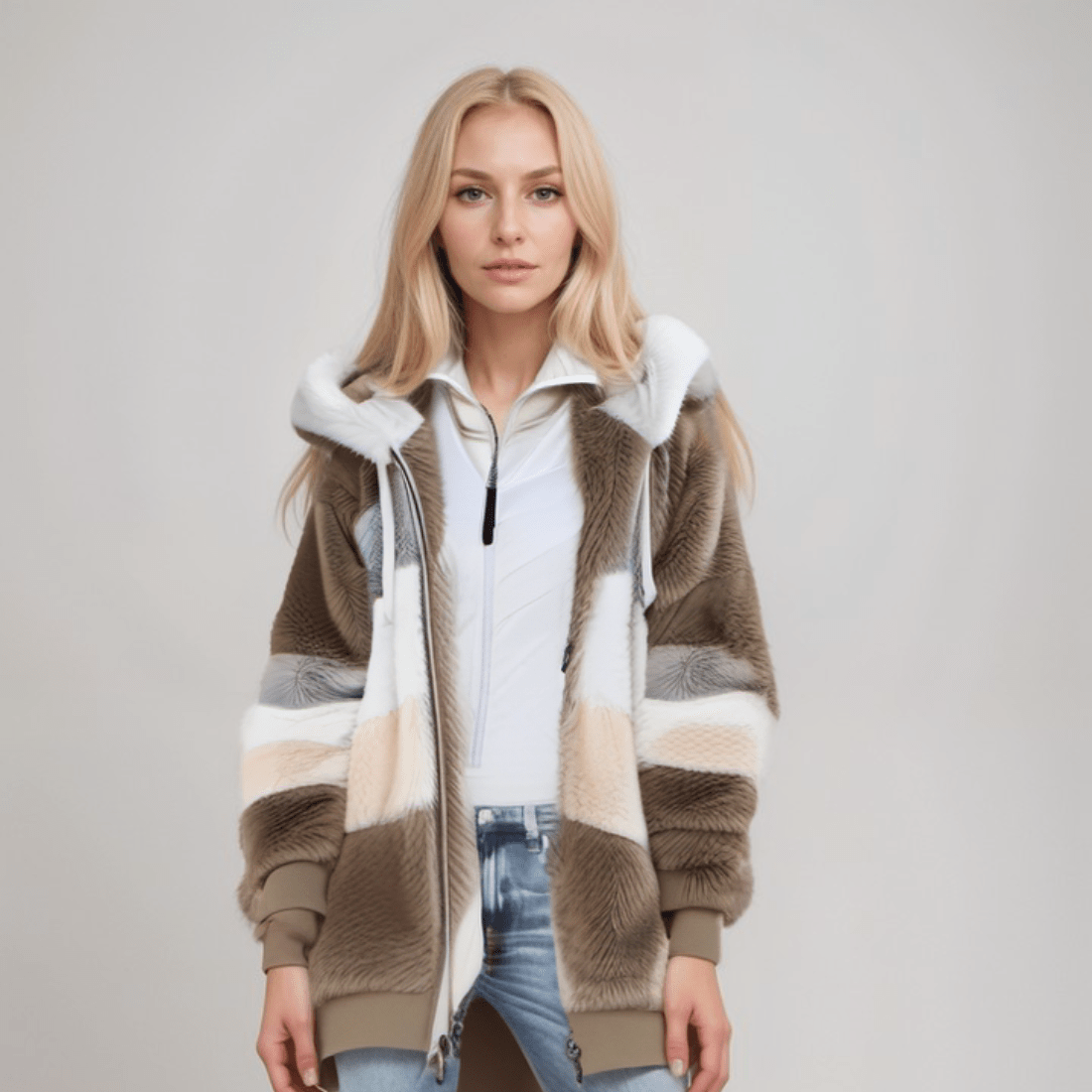 Veste Polaire Femme Douce et Confortable