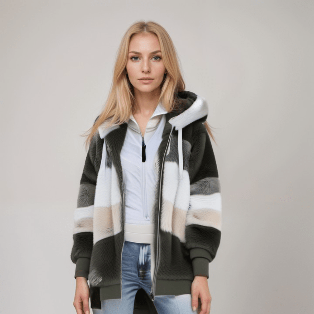 Veste Polaire Femme Douce et Confortable
