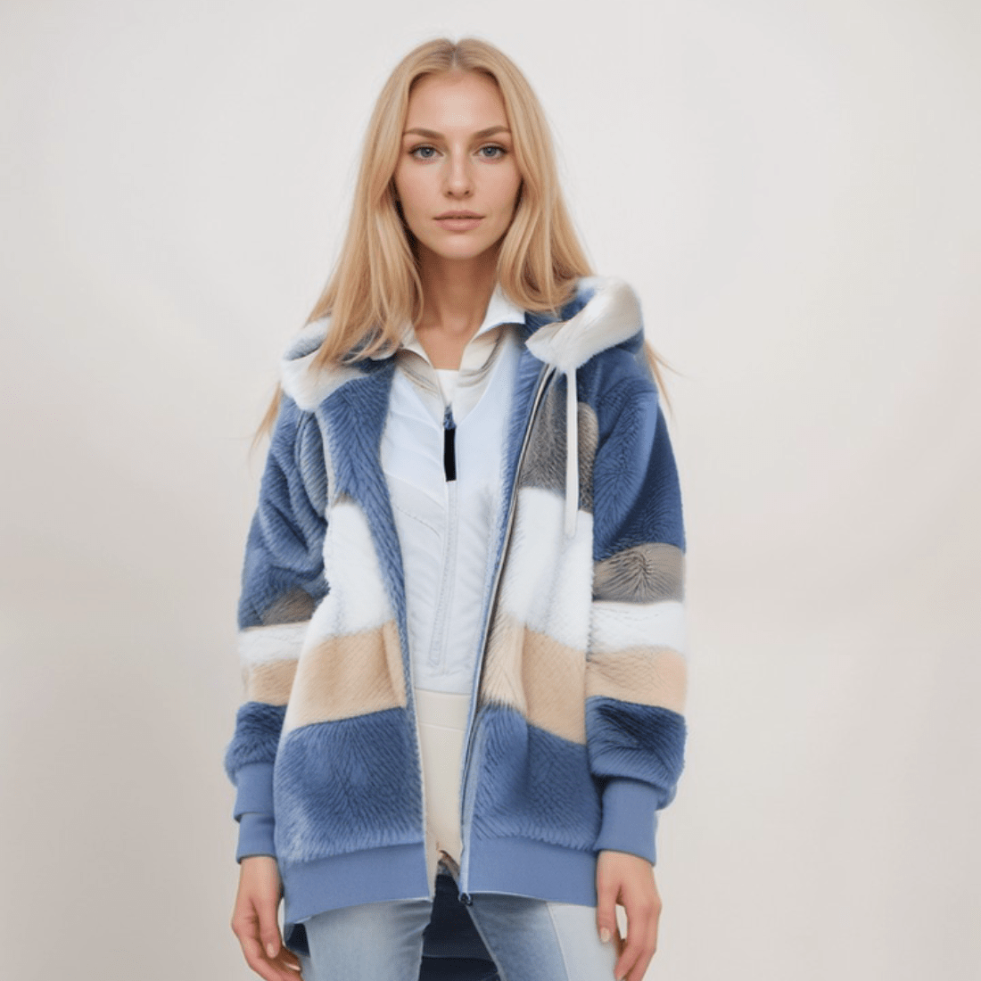 Veste Polaire Femme Douce et Confortable - PanierRoyale