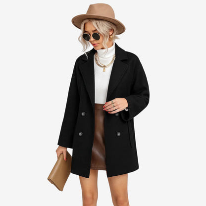 Manteau Femme Hiver Doublé à Capuchon - PanierRoyale