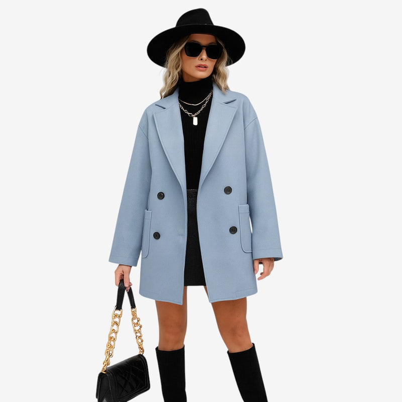 Manteau Femme Hiver Doublé à Capuchon