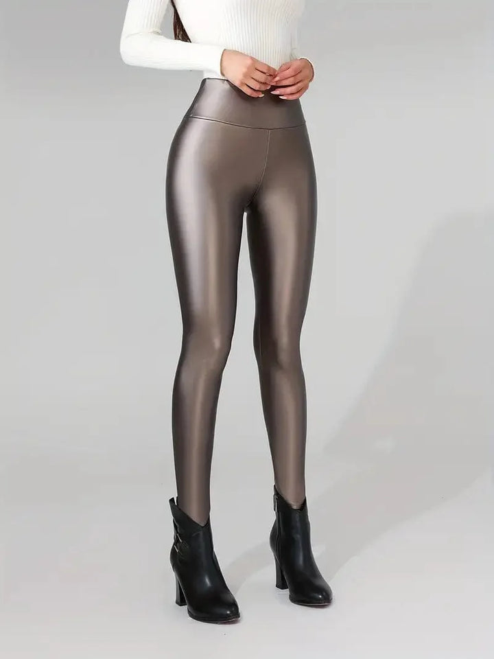 Legging Taille Haute Doublé - vue 24