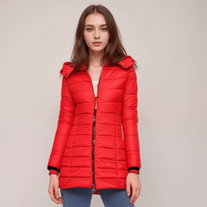 AriaLong™ – Doudoune Longue Élégante et Chaude