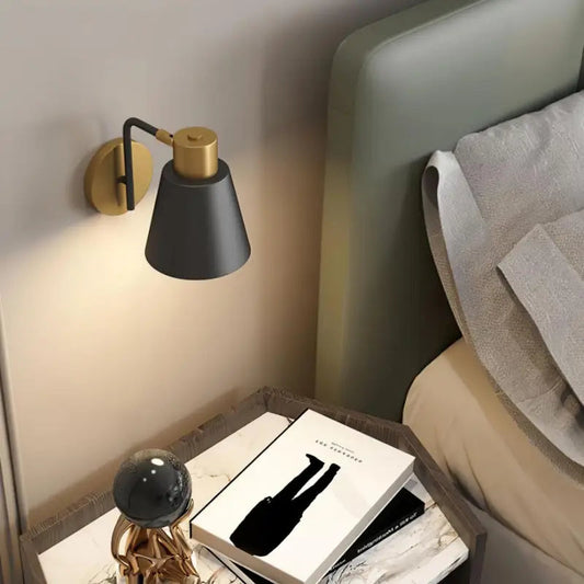 Armoda™ – Applique Murale Dorée Scandinave Design Blanc Chaud 40W