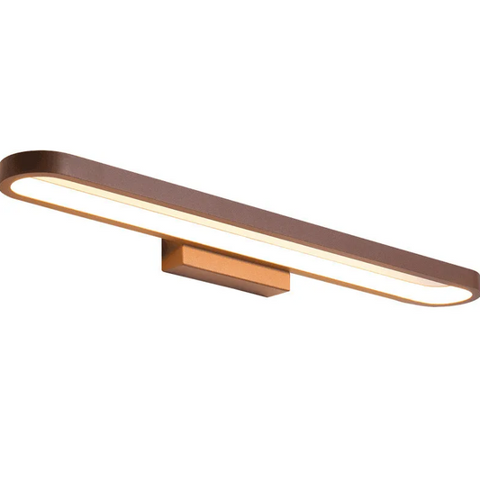 Arronis™ – Applique Murale LED Marron Moderne avec Double Température de Lumière