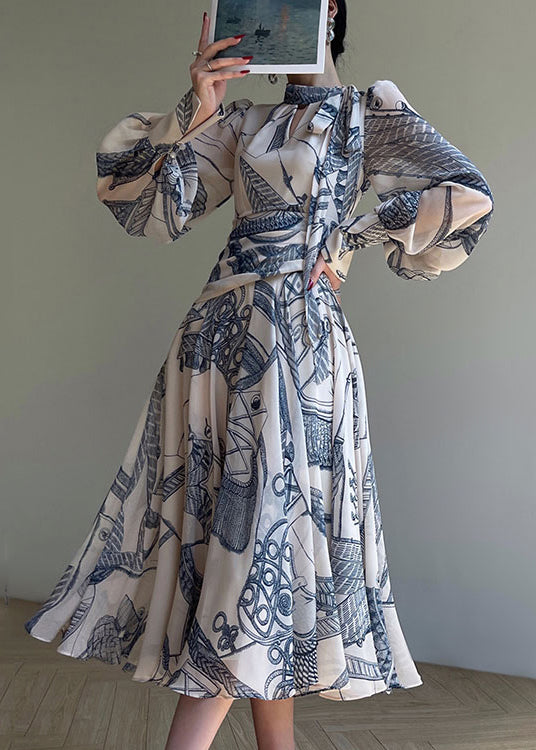 Robe de plage en soie légère à imprimé floral - EasyApparels