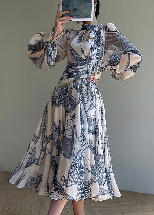 Robe de plage en soie légère à imprimé floral - EasyApparels