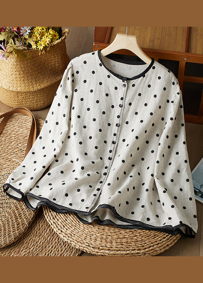 Chemises en coton classiques à col rond pour homme printemps - EasyApparels