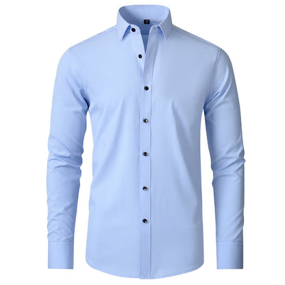 Chemise Homme Stretch Sans Repassage Coupe Ajustée