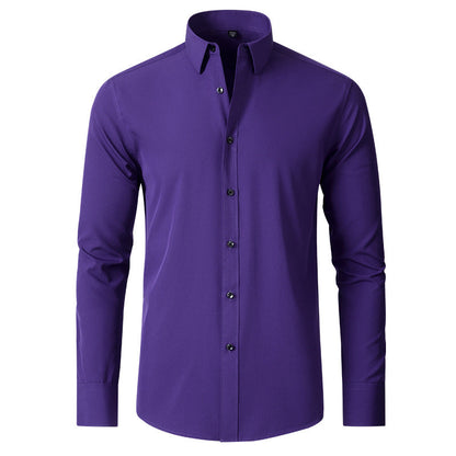 Chemise Homme Stretch Sans Repassage Coupe Ajustée
